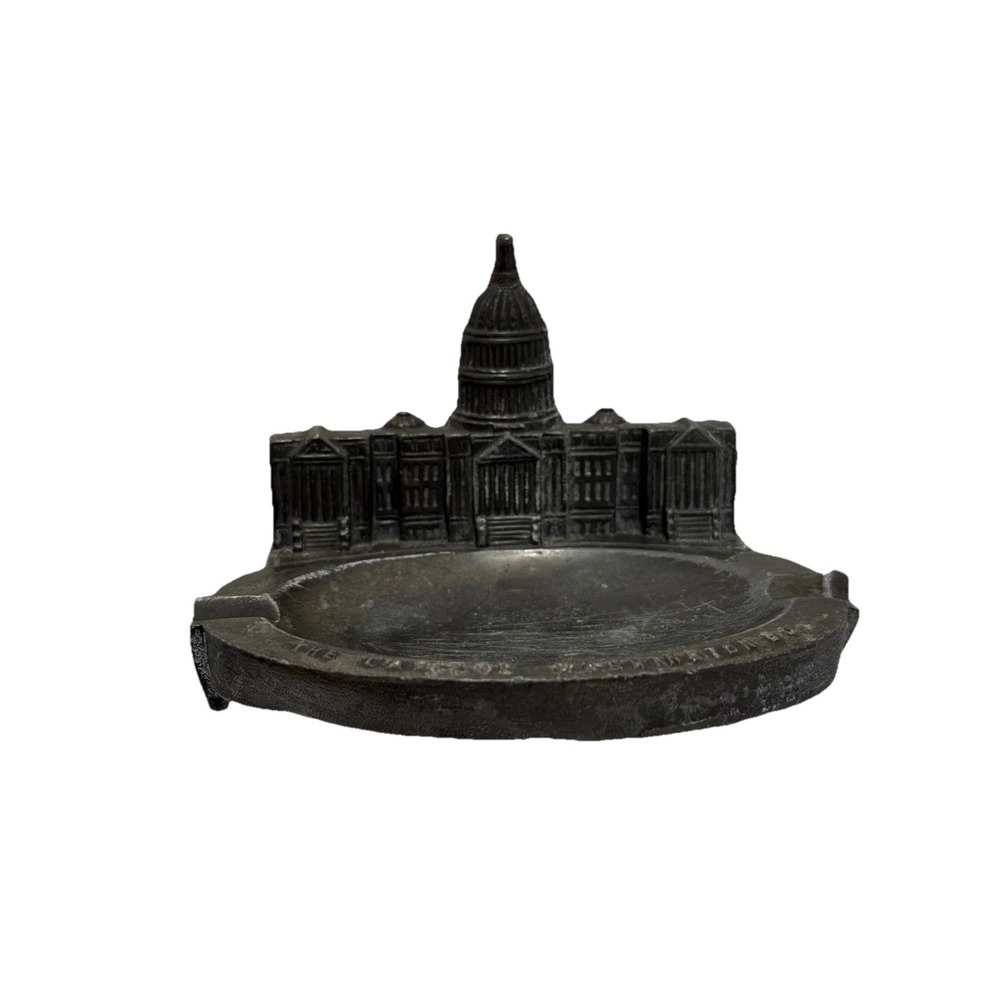 Washington DC Souvenir Ashtray – Vintage Capitol‎ Building